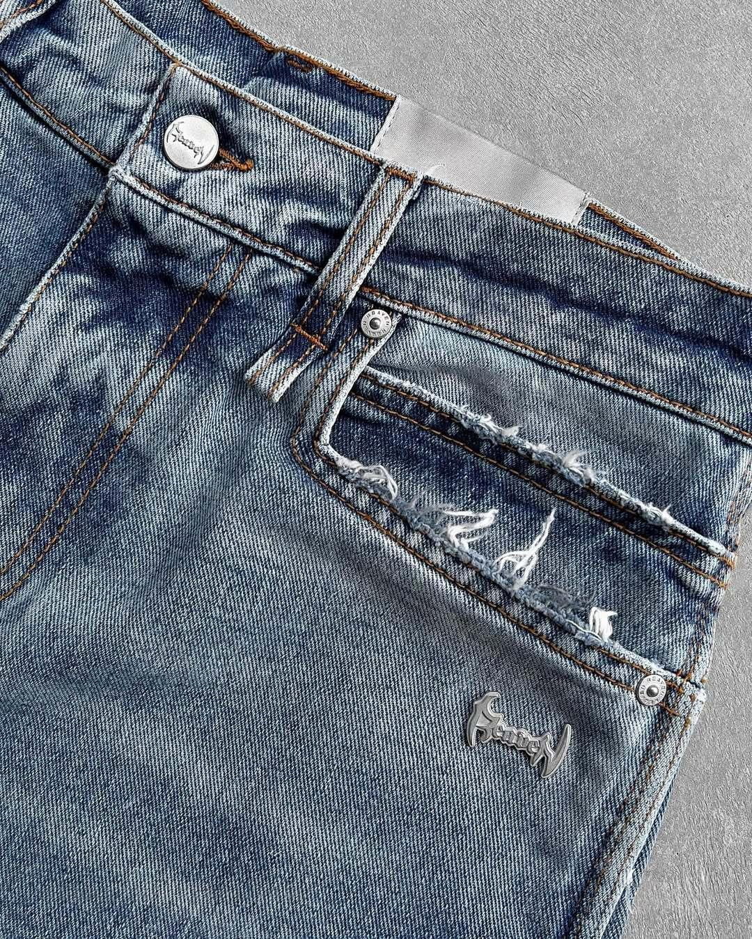 RV Washed Straight Denim