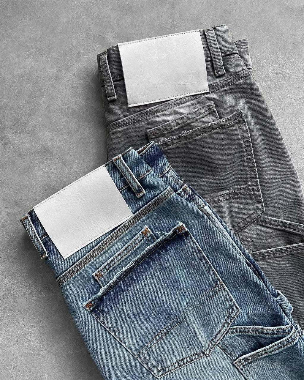 RV Washed Straight Denim