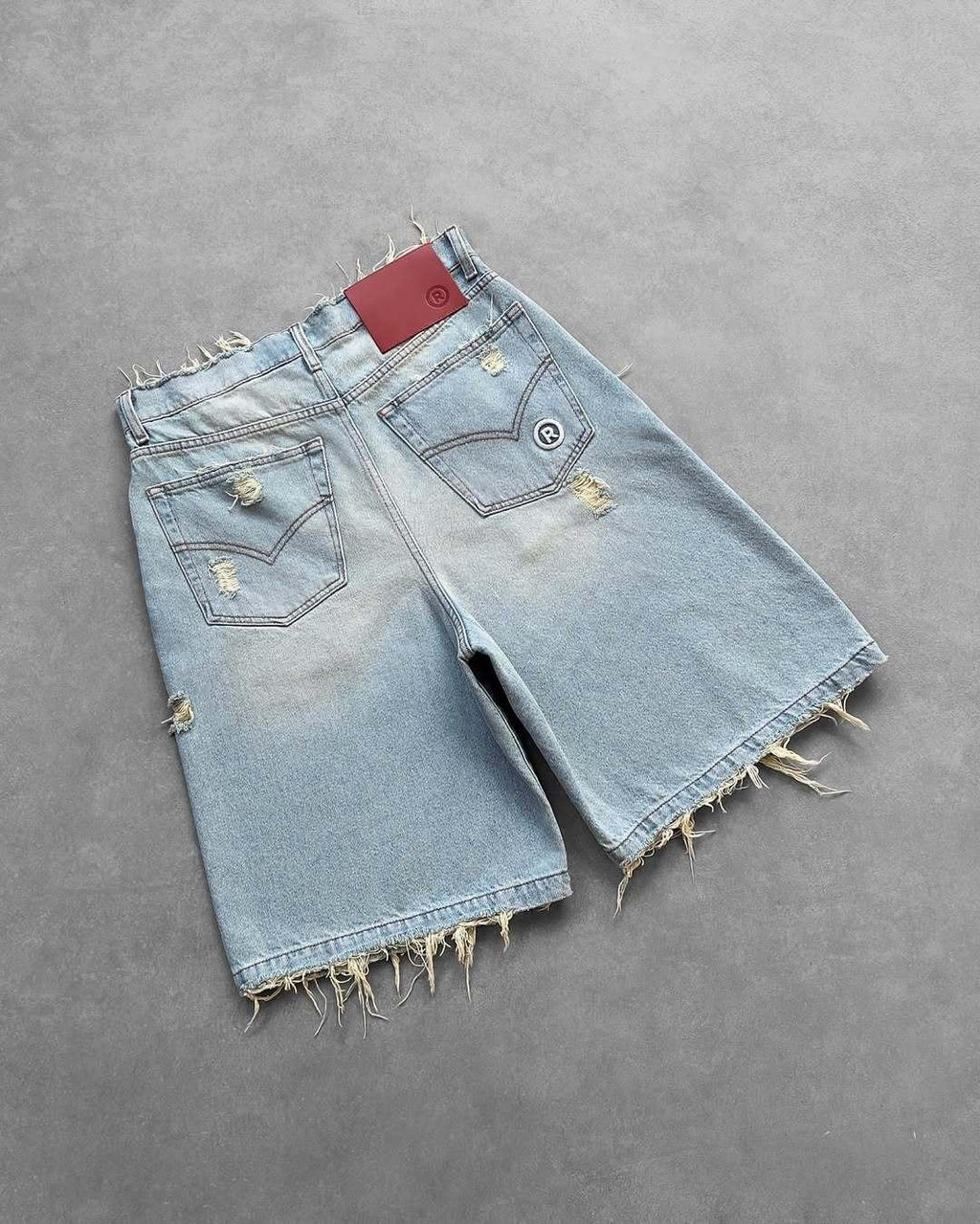 RV Washed Denim Jorts