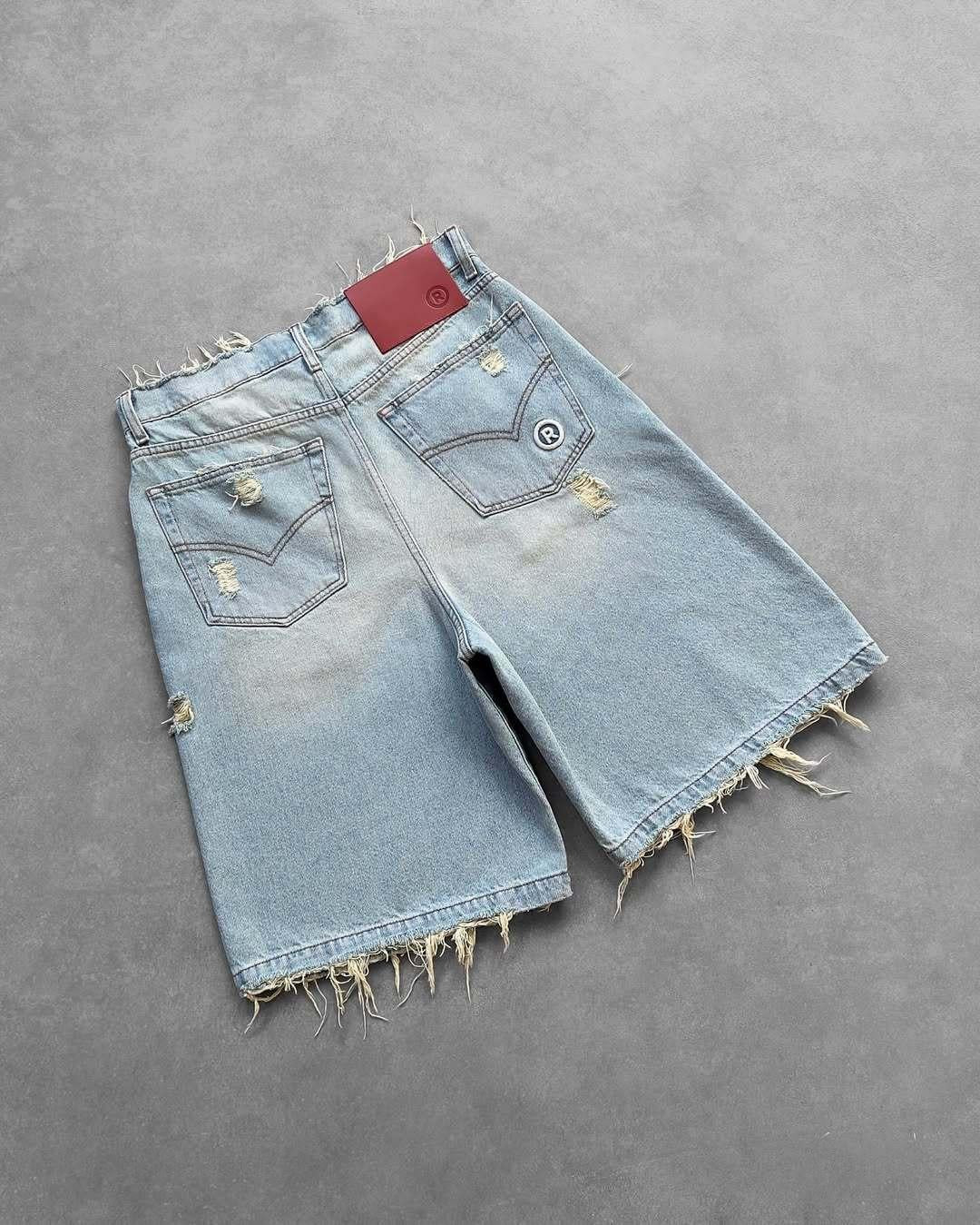 RV Washed Denim Jorts